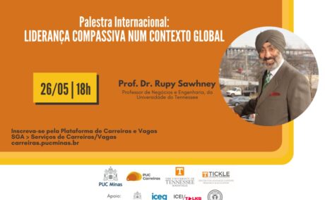 Palestra internacional: “Liderança Compassiva num Contexto Global” Palestra internacional: “Liderança Compassiva num Contexto Global”