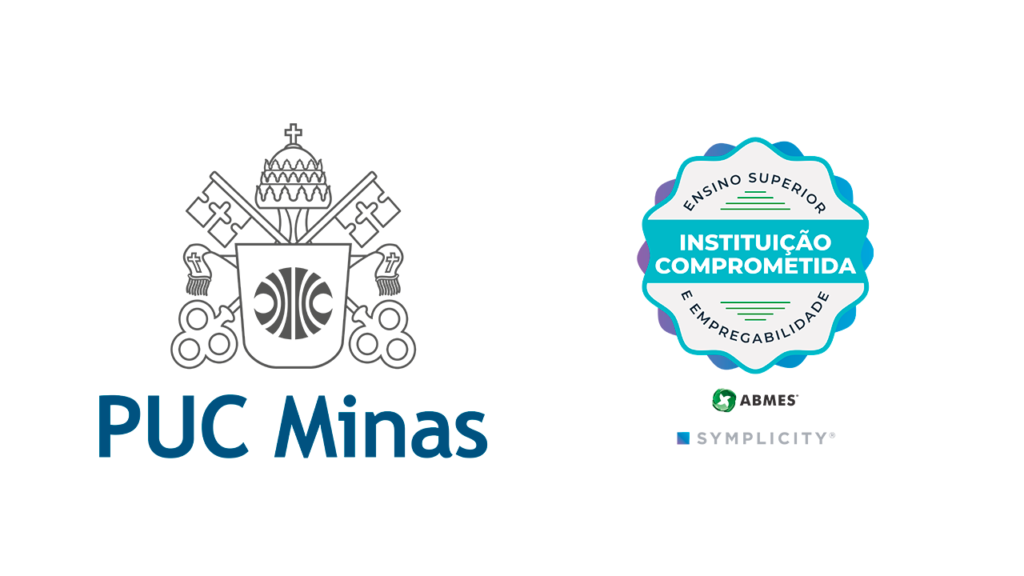 Selo ABMES - Symplicity foi concedido à PUC Minas após participação no 1º Indicador ABMES/Symplicity de Empregabilidade (IASE) 