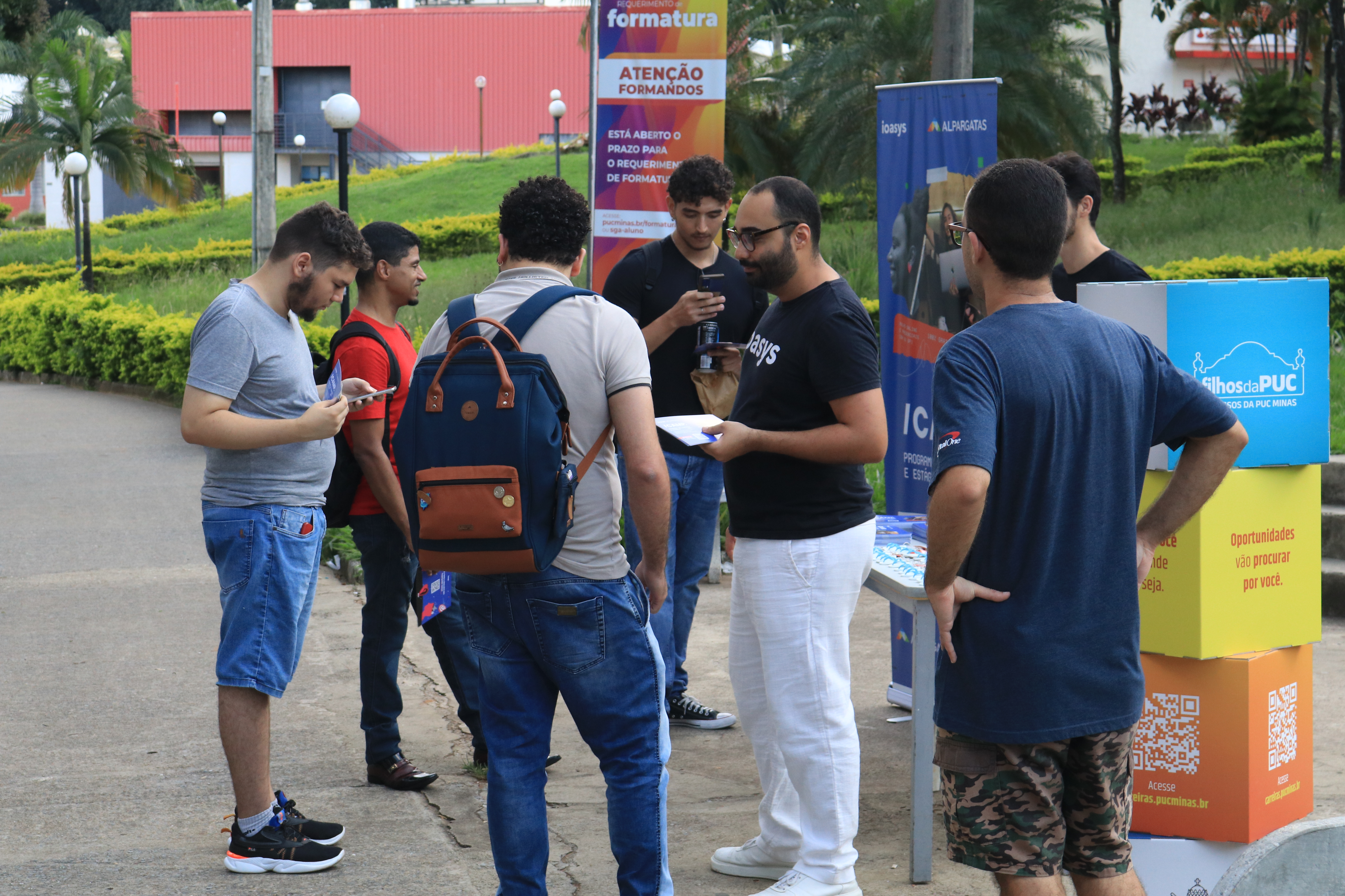 Ação de Cadastramento da Ioasys no campus Coração Eucarístico