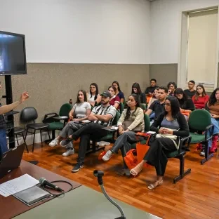 Público da oficina de currículos da PUC Carreiras